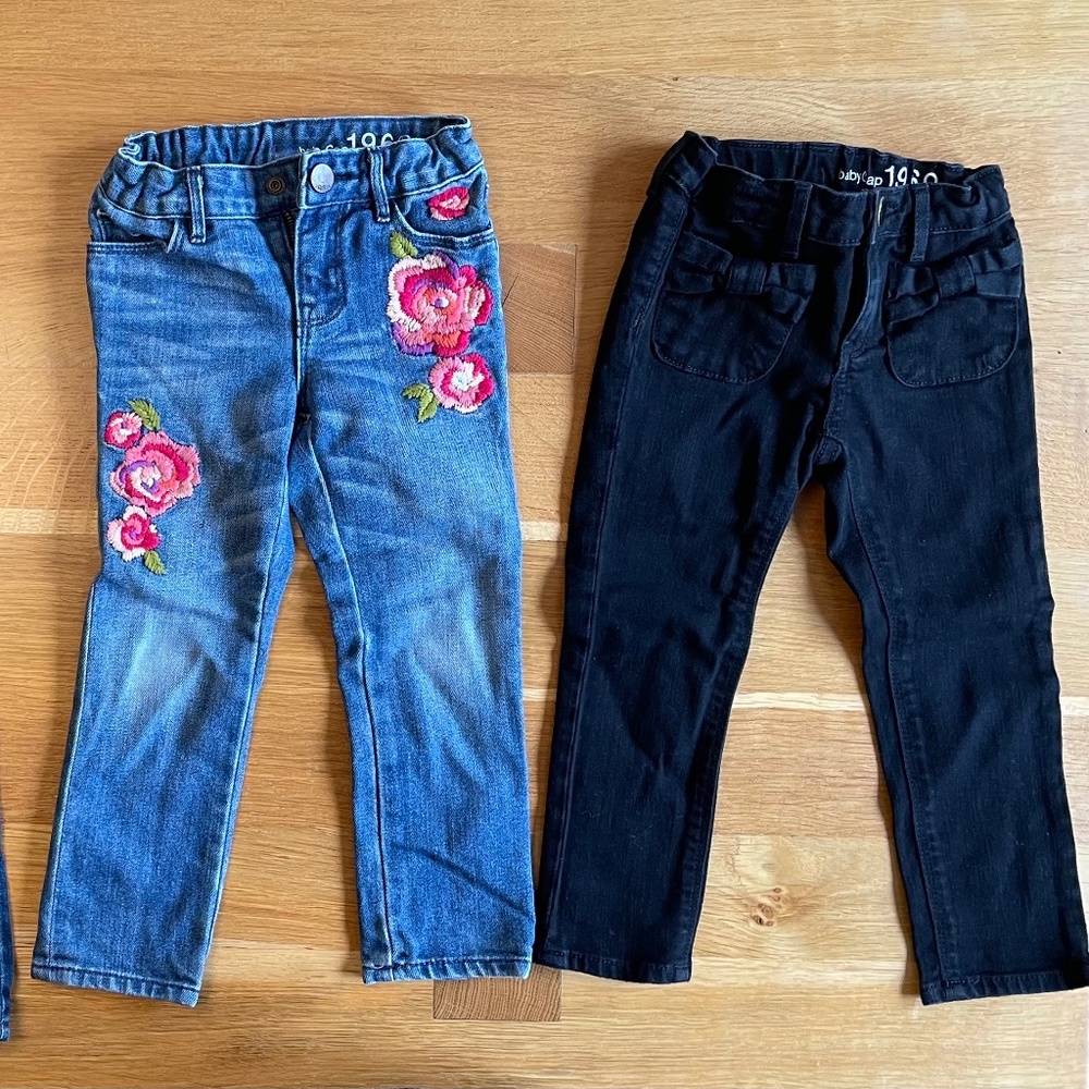 BabyGap size 3 jeans bundle - Picture 2 of 2